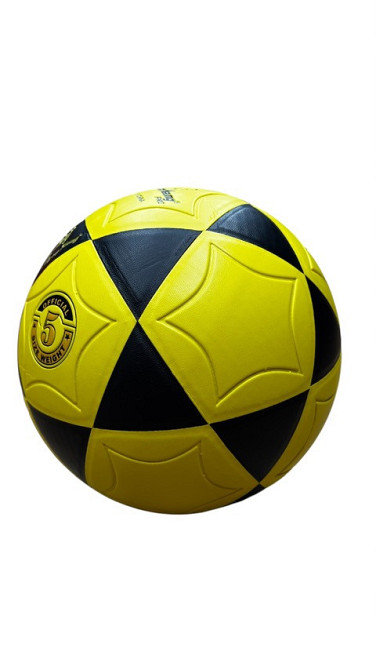 Футбольний м'яч Long Hang р.5 Вишнёвое - изображение 3