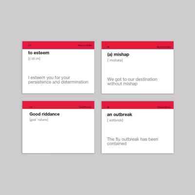 Обучающий набор English Student Карточки для изучения английского языка IELTS, украинский (59123282) Винница