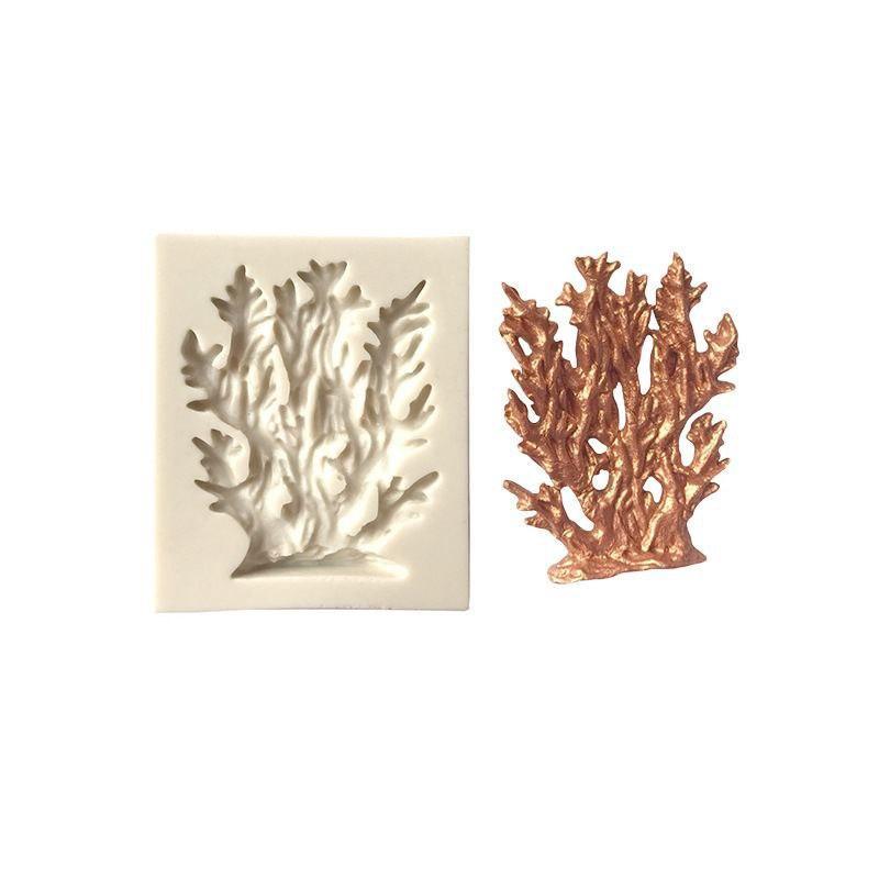 Молд силіконовий Корал 65 на 50 мм сірий Київ - фото 9