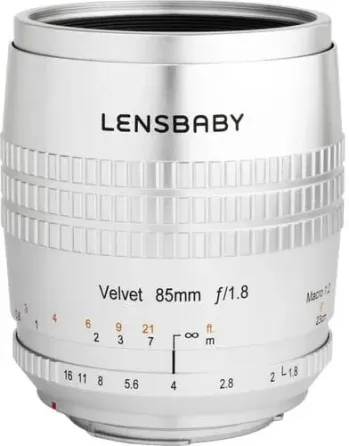 Об'єктив Lensbaby Velvet 85 for Canon EF (Silver) Київ