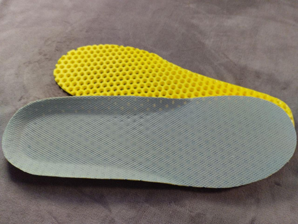 Стелька, стелька спортивная амортизирующая  обрезная соты ,серая  Insoles Health Харьков - изображение 1