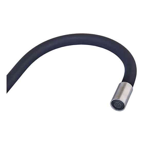 Кухонный смеситель Armata SUS-011 Refl.Black из нержавеющей стали Харьков