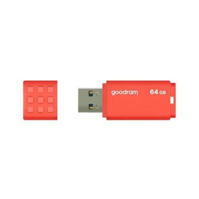 USB флеш накопичувач Goodram 64GB UME3 Orange USB 3.0 (UME3-0640O0R11) Вінниця - фото 1