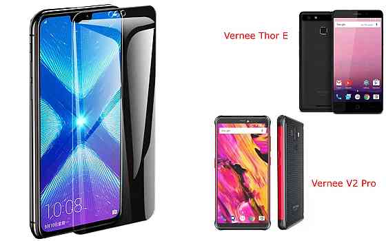 Захисне скло NeoGlass для Vernee Thor E, V2 Pro – надпрозоре та стійке Київ