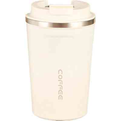 Термокружка Merlion 380 мл, біла (Termo-304-380Wh) Винница