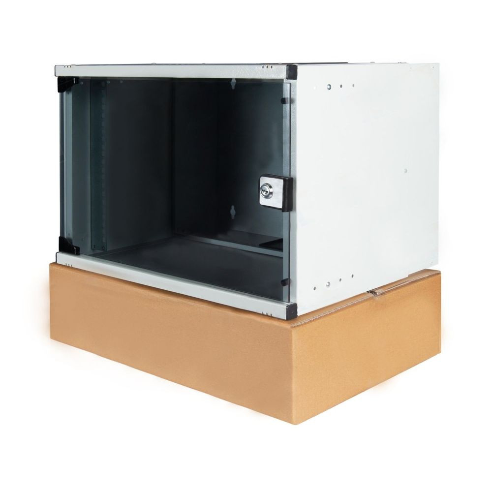 Шафа серверна Hypernet 9U 540 x 400 WMNC-40-9U-SOHO-FLAT для мережевого обладнання Київ - фото 4