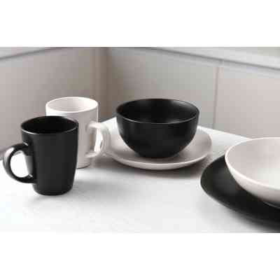 Тарілка Ardesto Molize Dessert Quadrate 20 см Black (AR2919MB) Вінниця