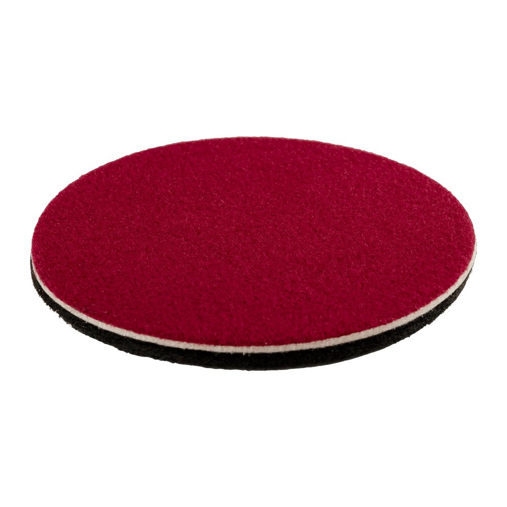 Круг полірувальний MASTERTOOL на липучці з синтетичної повсті вологостійкий 6 мм Ø 125 мм набір 5 шт 08-9812 Коломыя - изображение 2