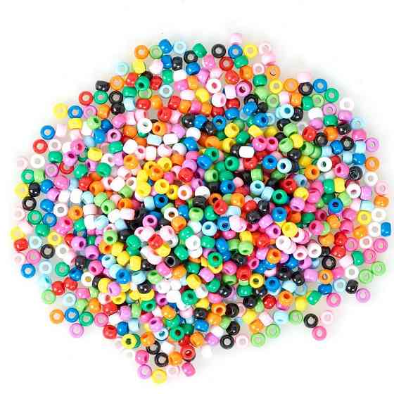 Набір бісеру для творчості BS-007 мікс кольорів, 10 грам в упаковці Вінниця