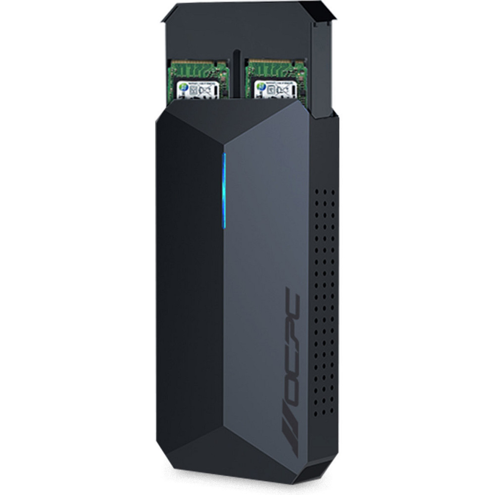 Зовнішня кишеня OCPC Azzurro Duo NVMe PCIe M.2 to USB 3.1 (OCAZZM2ECSD) ( Чорний ) Харків - фото 4