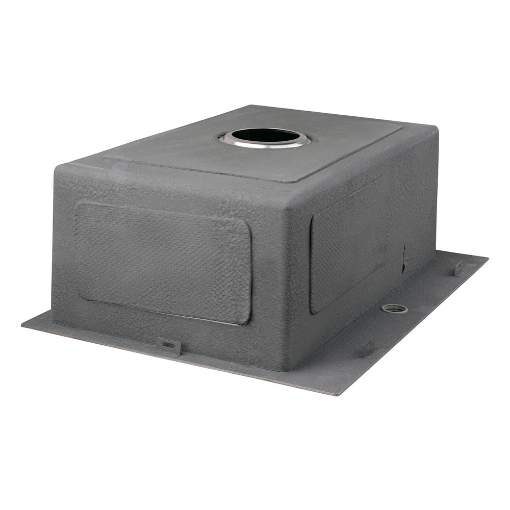 Кухонная мойка с нержавеющей стали Kroner KRP Gebürstet - 5843HM (3/1 мм) с сушилкой для посуды Киев - изображение 5