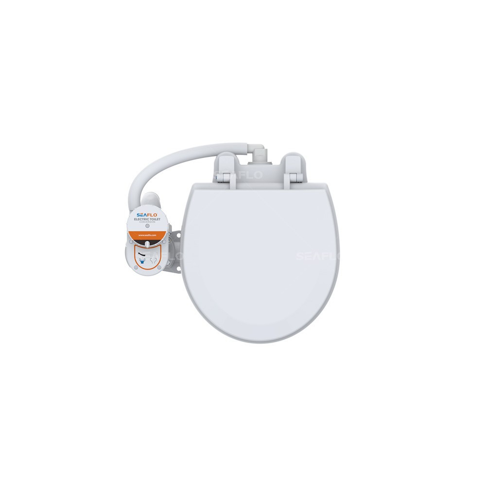 Туалет унитаз морской электрический конверсионный SEAFLO компактный размер 12В Киев - изображение 6