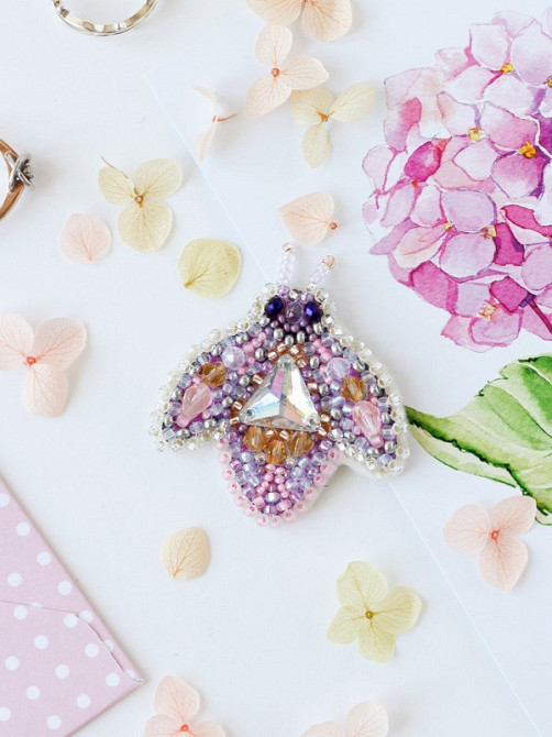 Набор для вышивания бисером «Искорка» AD-086 украшения Винница - изображение 2