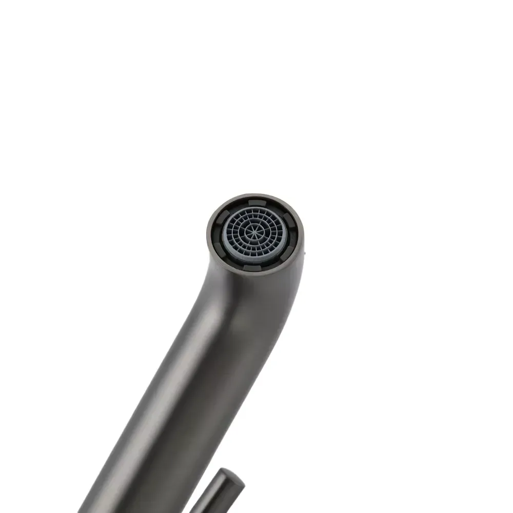 Змішувач для раковини високий Gappo G1006-29 графіт Київ - фото 5