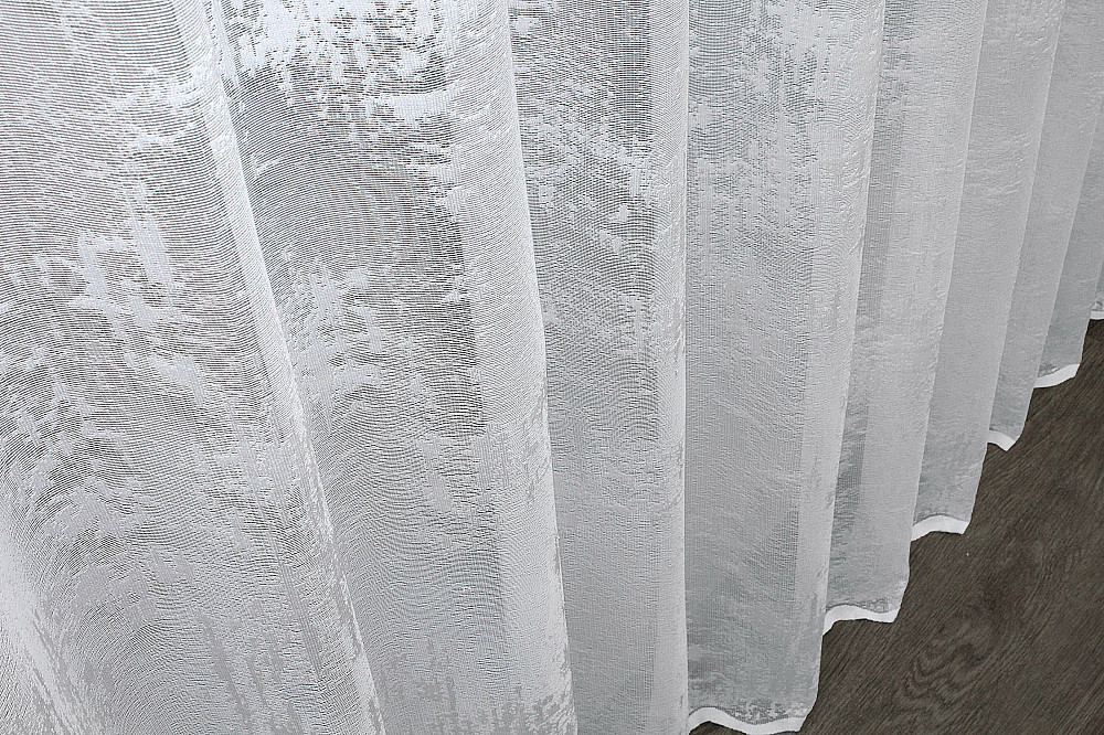 Тюль жакард, колекція "Мармур" колір білий 1225т Київ - фото 14