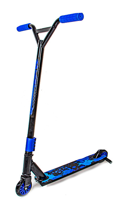 Труковий самокат Maximal Exercise від Scale Sports на підшипниках Abec-7. Синій колір Одеса - фото 1