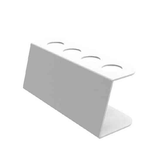 Підставка EKOSTAR для вафельного ріжка на 4шт. Біла. Акрил 3 мм Київ