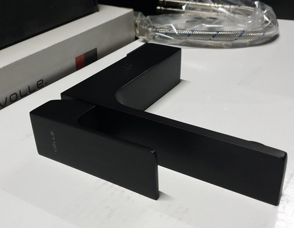 Змішувач для раковини Volle LEON de la noche чорний/матовий 1511.010104 Київ - фото 3