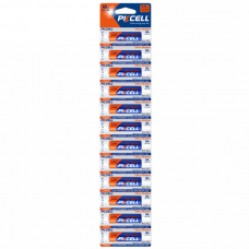 Батарейка солевая PKCELL 1.5V AA/R6, 12 штук в блистере цена за блистер Полтава - изображение 1
