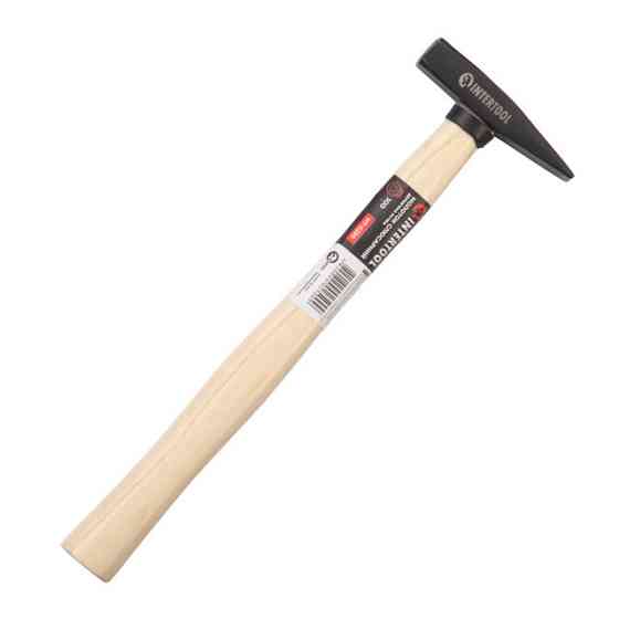 Молоток слесарный, 100 г, ручка из ясеня INTERTOOL HT-0250 Киев