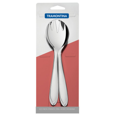 Набор столовых приборов Tramontina Laguna для салату 2 шт (66906/121) Винница - изображение 2