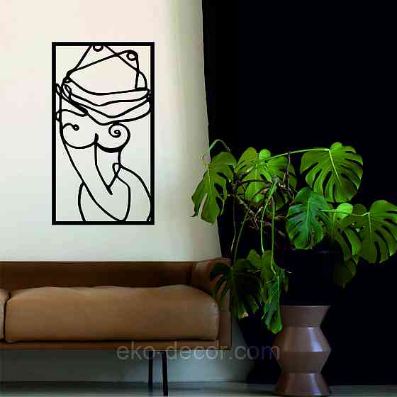 Декоративне настінне Панно «Жінка», Декор на стіну Київ