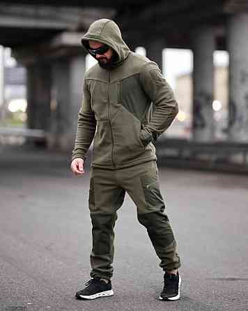 Флісовий спортивний тактичний костюм TARANTUL oliva Т46553 Одеса