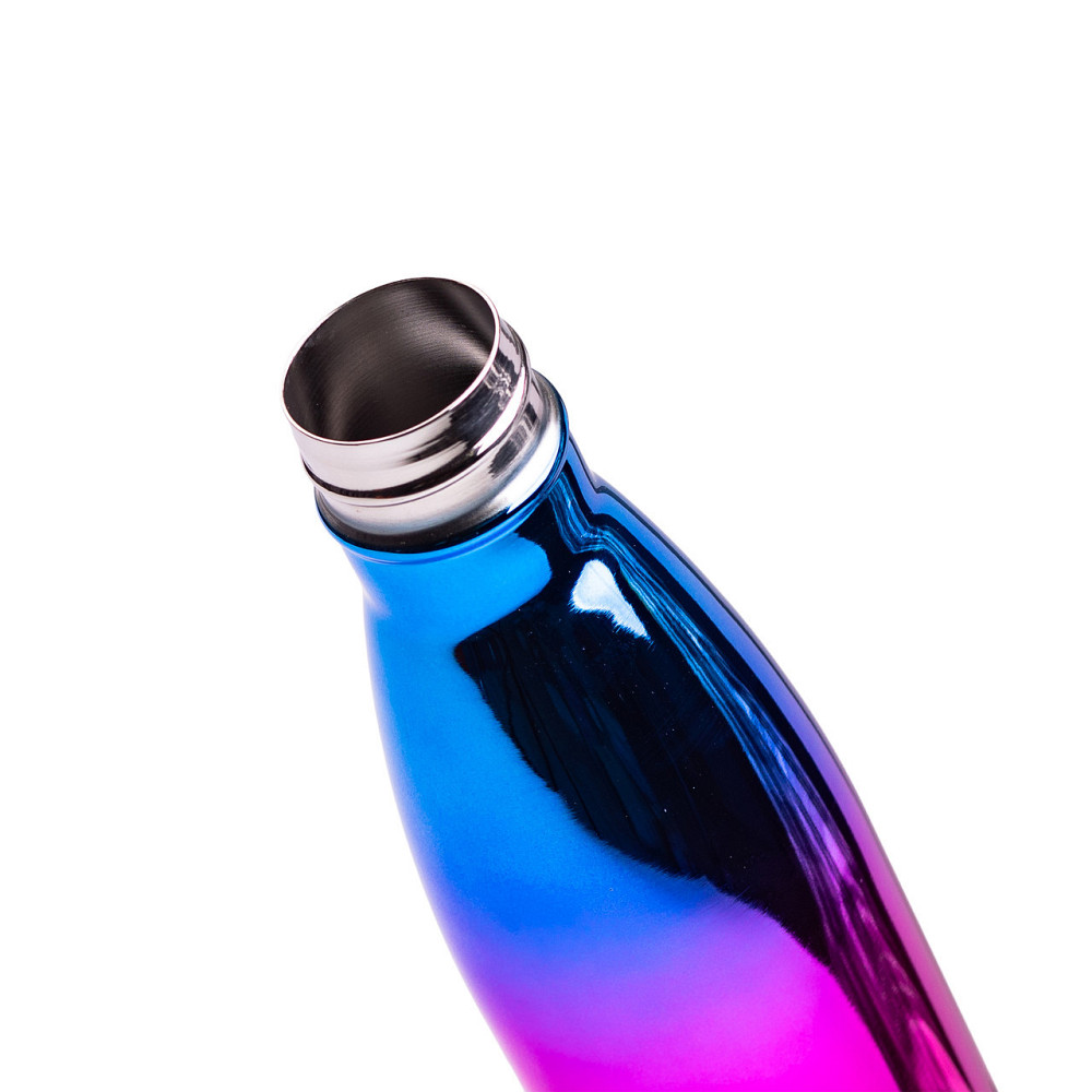 Синя термобутилка з нержавіючої сталі 500 мл Київ - фото 1