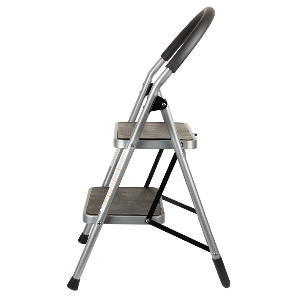 Драбина сталева 2 щаблі 1.00 м FLORA (5035314) Київ - фото 2