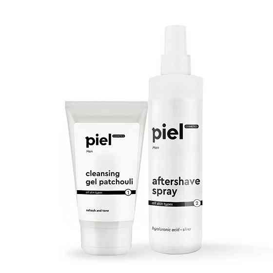 Комплекс для тонізації та очищення чоловічої шкіри MEN Piel, 150мл+250мл Дніпро