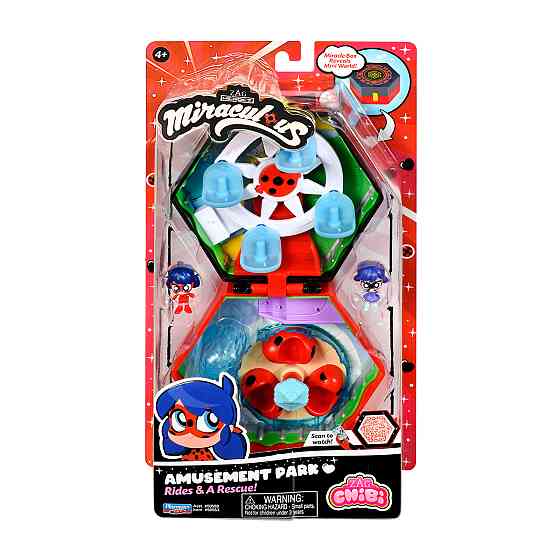 Ігровий набір Леді Баг і Супер-Кіт серії Chibi- Парк розваг Днепр