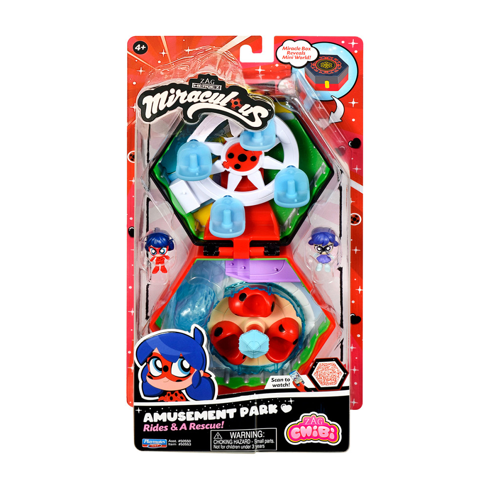 Ігровий набір Леді Баг і Супер-Кіт серії Chibi- Парк розваг Дніпро - фото 2