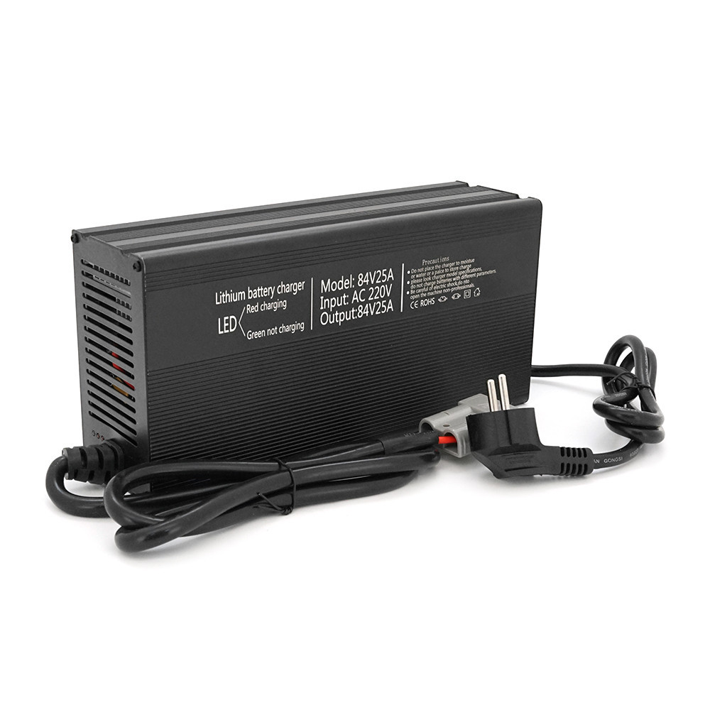 Зарядний пристрій Jinyi для акумуляторів Li-ion 72V(84V),20S,25A роз'єм anderson Київ - фото 2