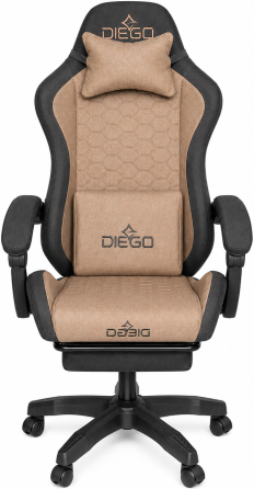 Кресло геймерское DIEGO Fabric X Brown Киев