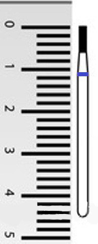 Алмазна насадка .циліндрична Київ - фото 1