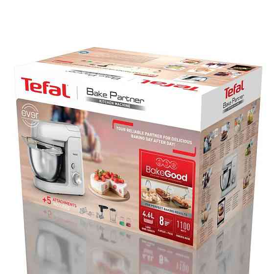 Кухонне обладнання Tefal Bake Partner QB525B38 кухонна машина Харків