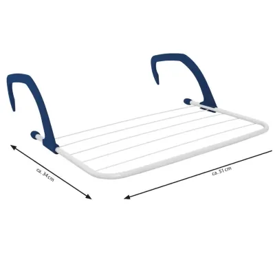 Сушилка для белья Casa Si Hot White Навесная (CS92723H15) (DAS302375) Винница