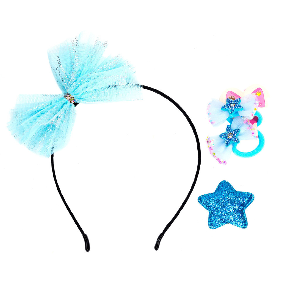 Дитячий набір "Принцеса" 0105-036-2 обруч, резинка, затискач Вінниця - фото 1