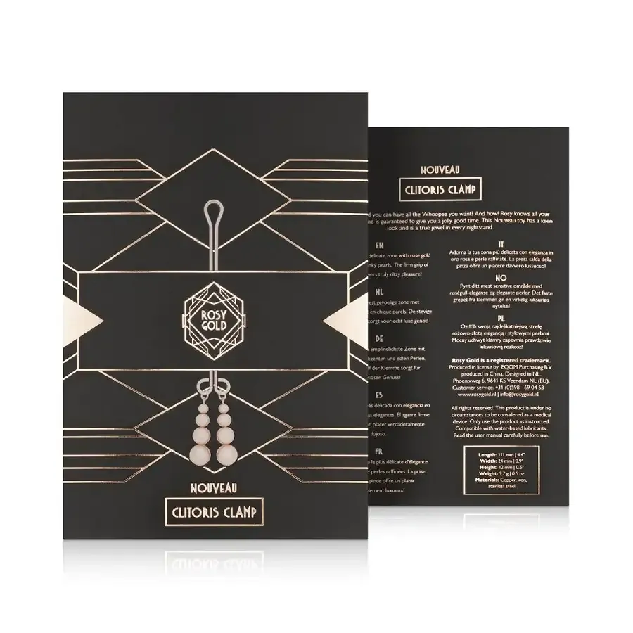 Затискач для клітора Rosy Gold - Clitoris Clamp - Subtle Weight Львов - изображение 7
