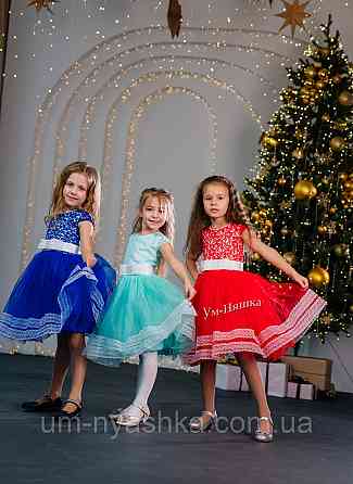 Дитячі святкові сукні з мереживом на ріст 98-116 Кривий Ріг