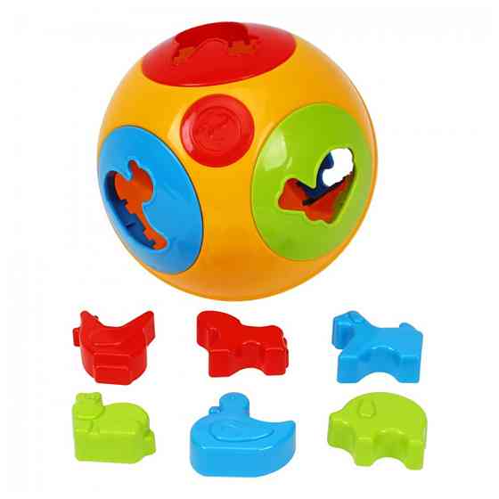 Развивающий умный Шар-сортер №2 3237TXK с фигурками зверей Винница