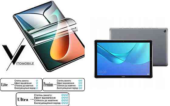 Полиуретановая пленка HyperClear Guard для Huawei Mediapad M5 10, M5 Lite 10 Киев