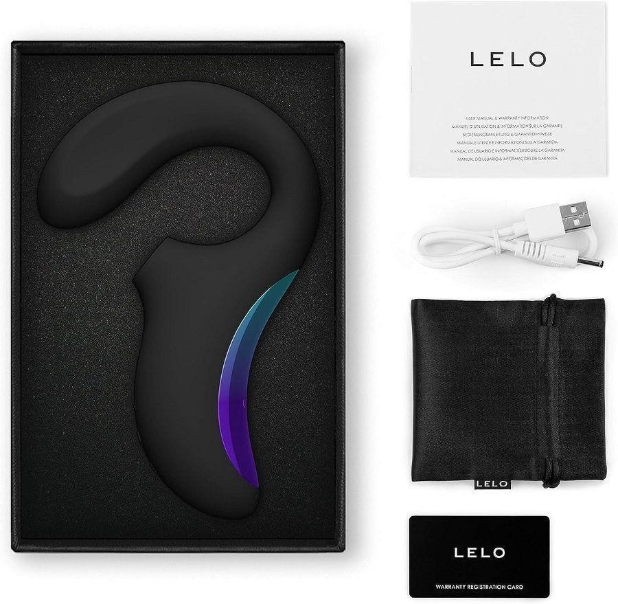 Клиторально-вагинальный звуковой стимулятор LELO Enigma WAVE Black, 3 типа стимуляции Sex Aura Киев - изображение 5