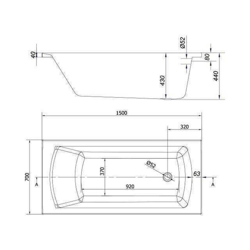 KORAT Ванна 150х70 Киев - изображение 3