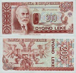 Албанія / Albania 200 Lek 1994 Pick 56 UNC Полтава - фото 1