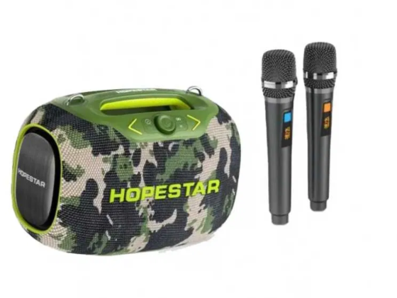 Портативна Bluetooth колонка HOPESTAR PARTYBOX 120Вт IPX6 з мікрофонами, TWS та підсвічуванням RGB Одеса