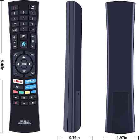 Пульт RC1822 для телевізорів Medion Smart TV MSN-40069104 MD-31510 X14000 Луцк