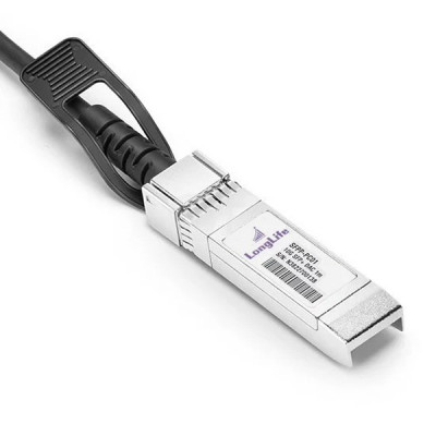 Оптичний патчкорд Alistar SFP+ to SFP+ 10G Directly-attached Copper Cable 2M (DAC-SFP+2M) Вінниця - фото 2