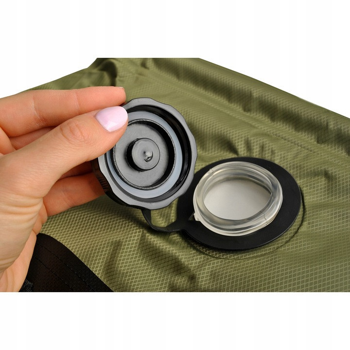 Туристичний Душ сонячний 20 літрів з термометром Trizand (23495) ПВХ Нововолинськ - фото 5