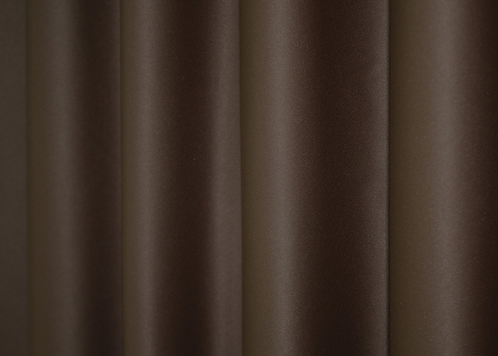 Комплект готових штор VR-Textil Блекаут Midnight № 1677ш Коричневий 150х270 см 2 шт (33-1262) Київ - фото 7